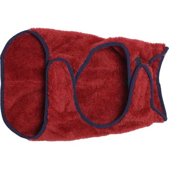 NWT Coleman Plush Dog Jacket blue 068sn - Picture 3 of 6